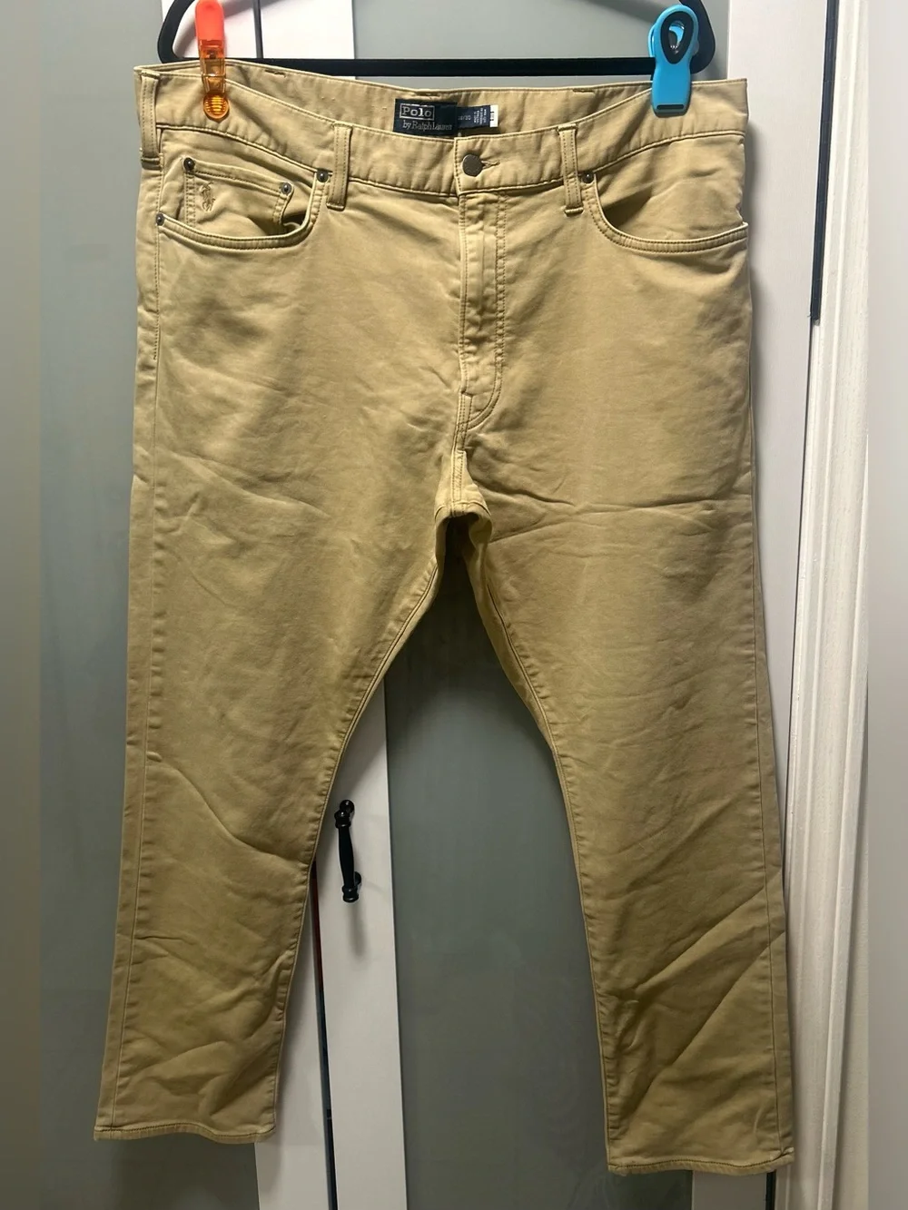 38 × 30 Khaki Pants, Vintage Ralph Lauren Polo, Horse & Rider Logo